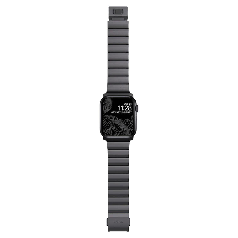 Nomad Aluminium Band for Apple Watch 45/49 mm - Space Grey