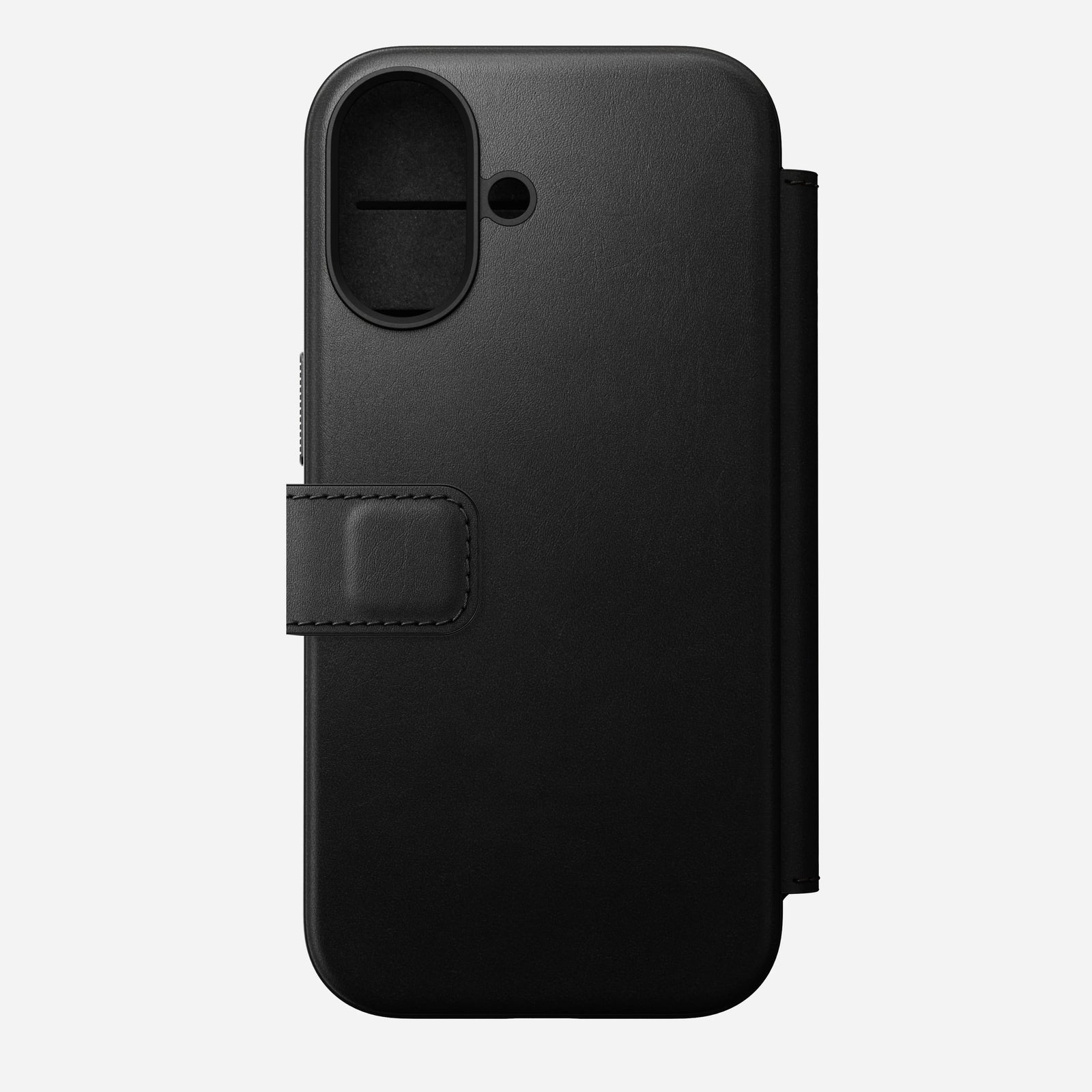 nomad folio folio case for iphone 17 black magnetic latch