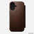 nomad folio folio case for iphone 17 brown stand mode