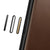 nomad folio folio case for iphone 17 pro brown magnetic latch
