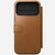 nomad folio folio case for iphone 17 pro english tan in-hand photo