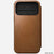 nomad folio folio case for iphone 17 pro english tan stand mode
