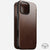 Nomad Horween Premium Leather Folio Case iPhone 16 Pro Max 6.9 - Brown