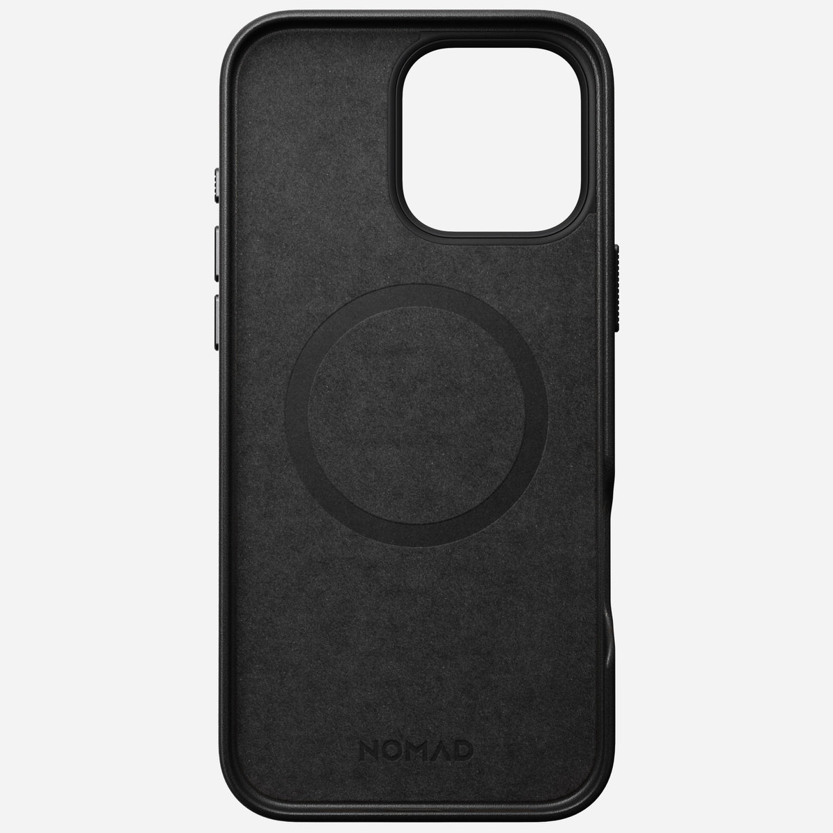 Nomad Traditional Premium Leather Case iPhone 16 Pro Max 6.9 - Black - Mac Addict