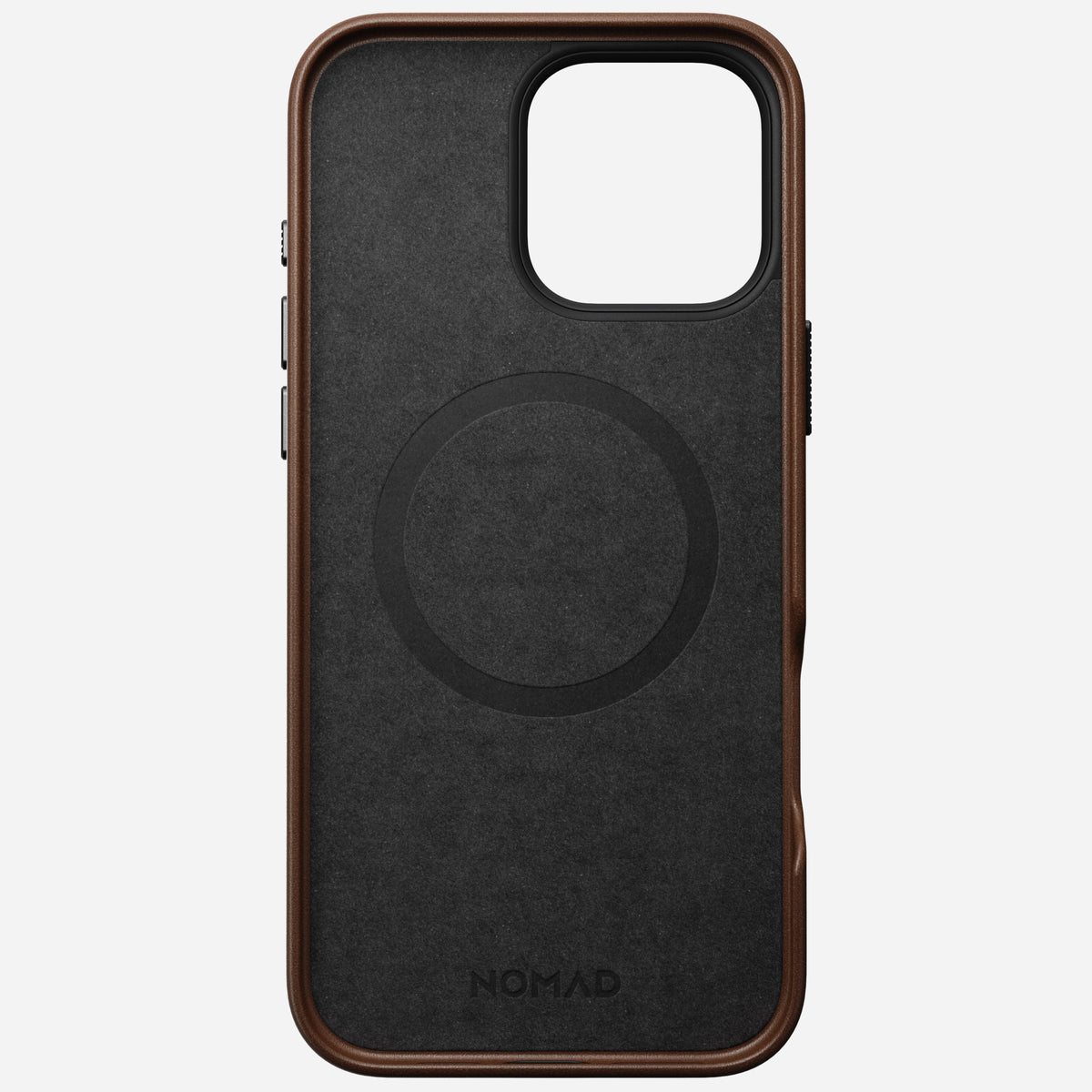 Nomad Traditional Premium Leather Case iPhone 16 Pro Max 6.9 - Brown - Mac Addict