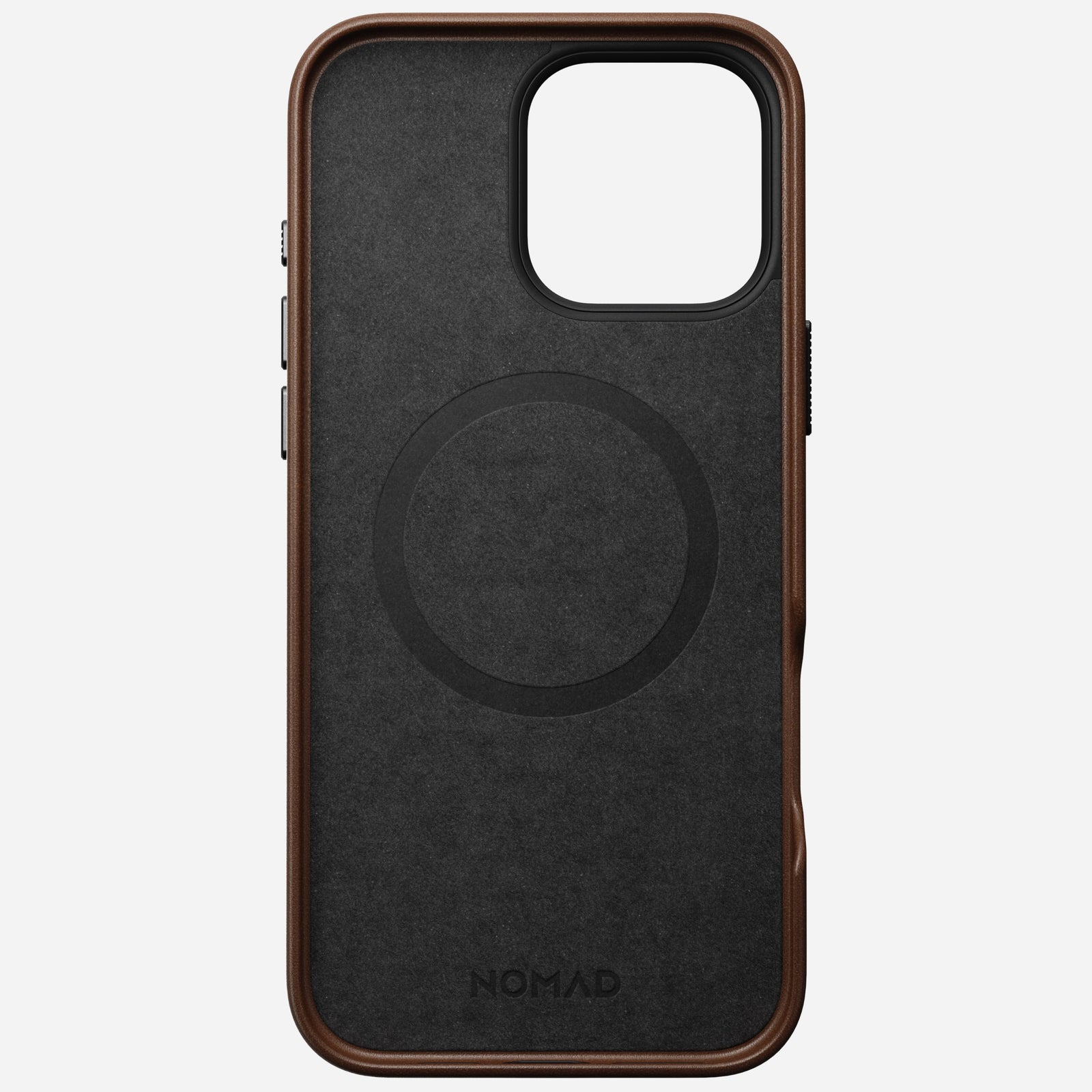 Nomad Traditional Premium Leather Case iPhone 16 Pro Max 6.9 - Brown - Mac Addict