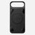 nomad horween case for iphone 17 air brown leather grain closeup