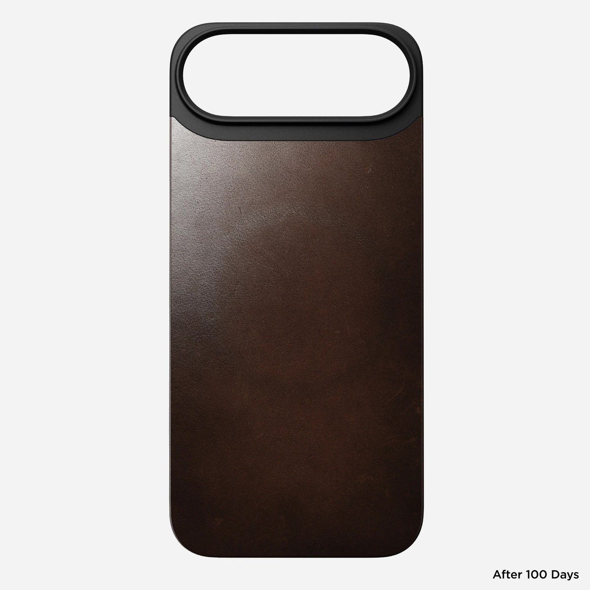 nomad horween case for iphone 17 air brown side profile
