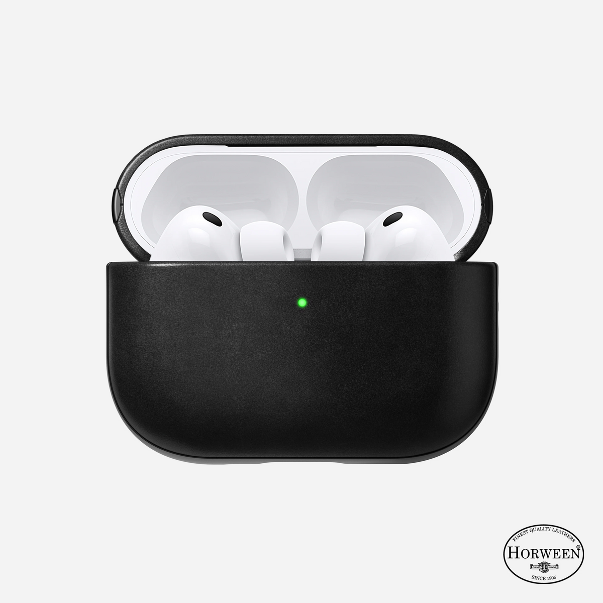 Nomad Modern Horween Leather Case Airpod Pro 3 - Black - Mac Addict
