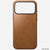 nomad modern leather case for iphone 17 pro max english tan magnetic charging