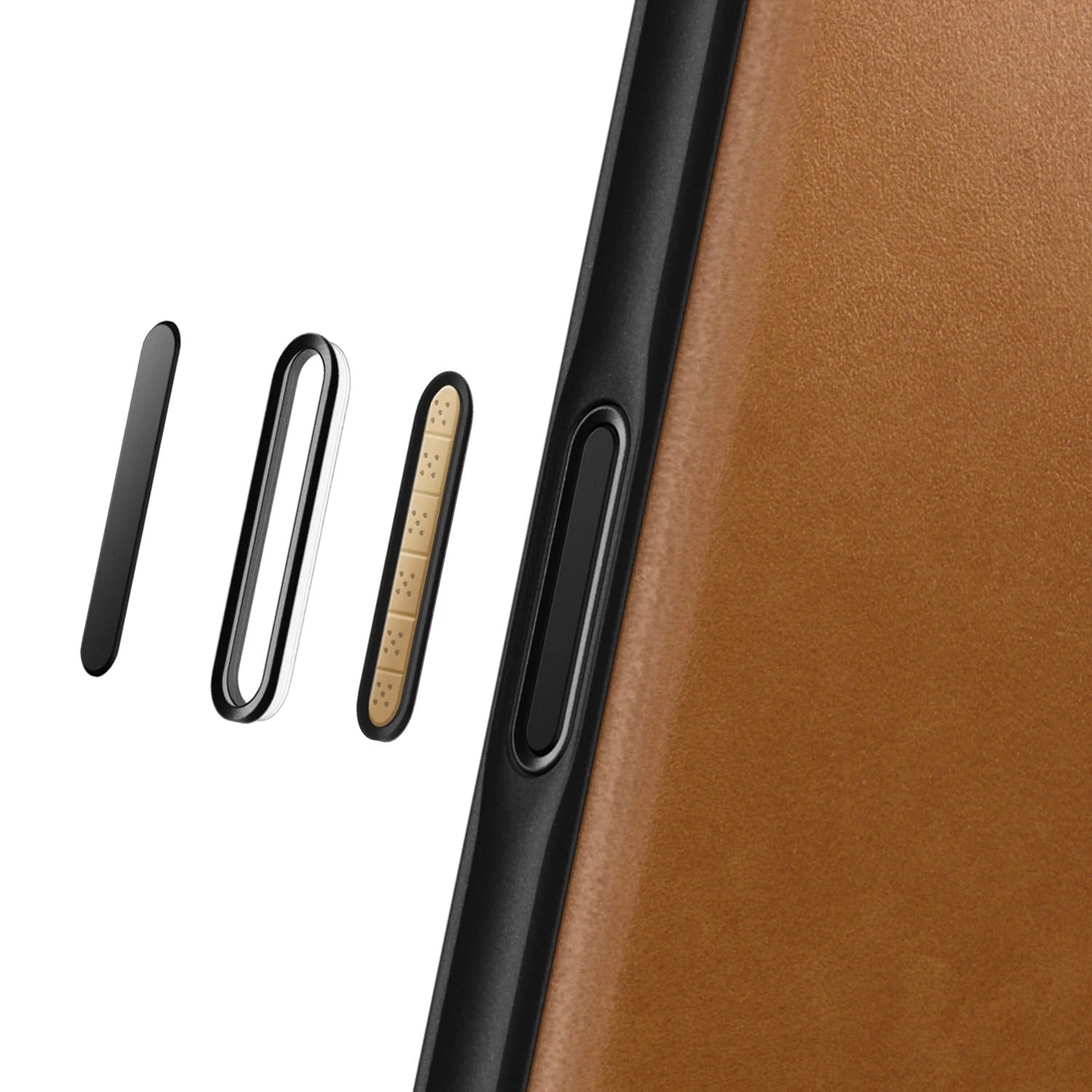 nomad modern leather case for iphone 17 pro max english tan drop tested