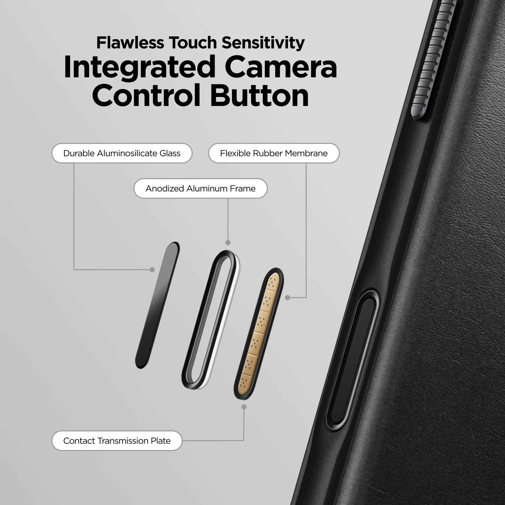 nomad modern case for iphone 17 pro black magnetic charging