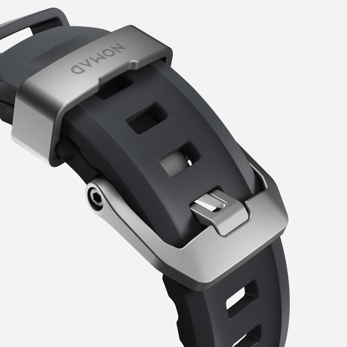 Nomad Rocky Point Band for Apple Watch 42-49 & Ultra 1 / 2 - Storm (Natural Hardware)