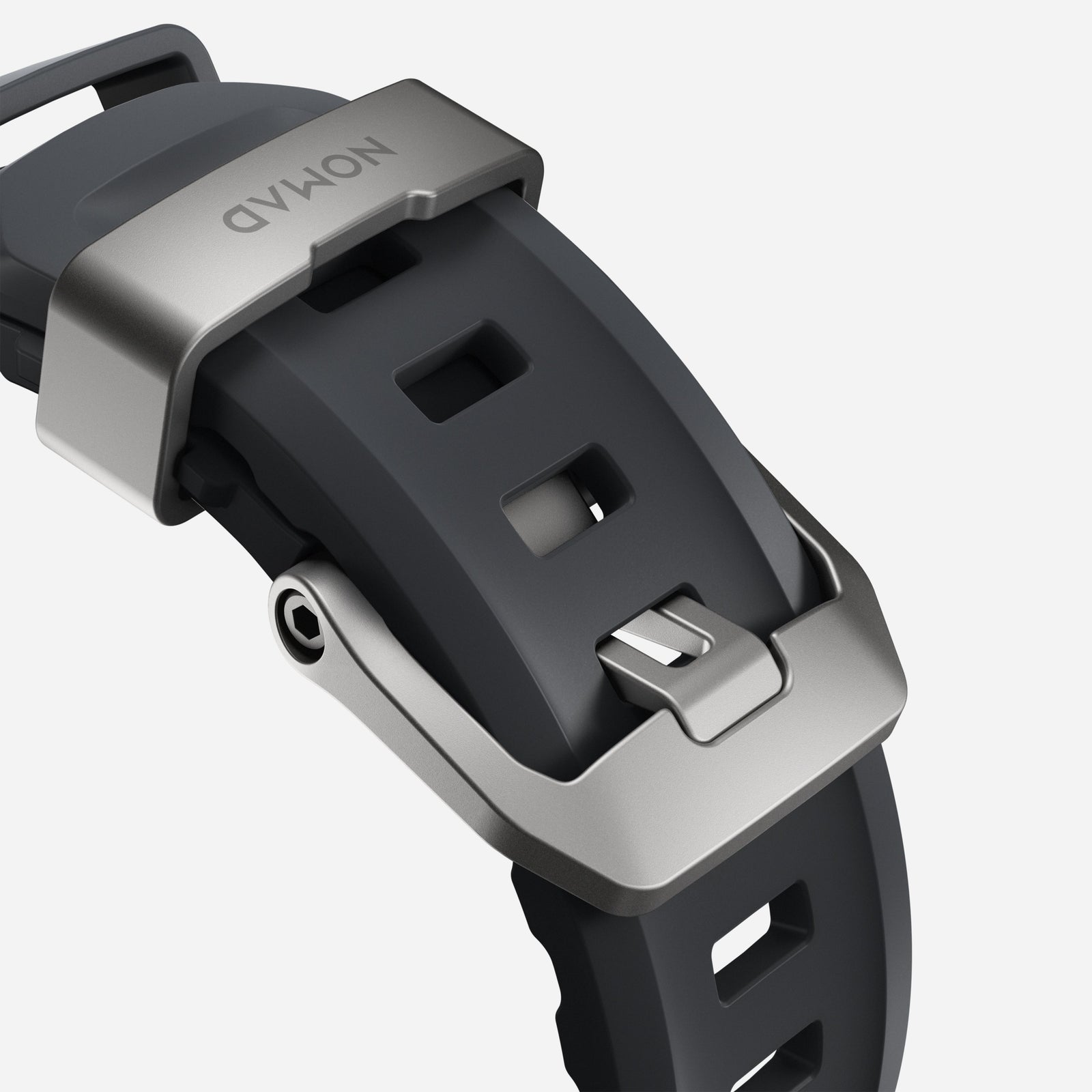 Nomad Rocky Point Band for Apple Watch 42-49 & Ultra 1 / 2 - Storm (Natural Hardware)