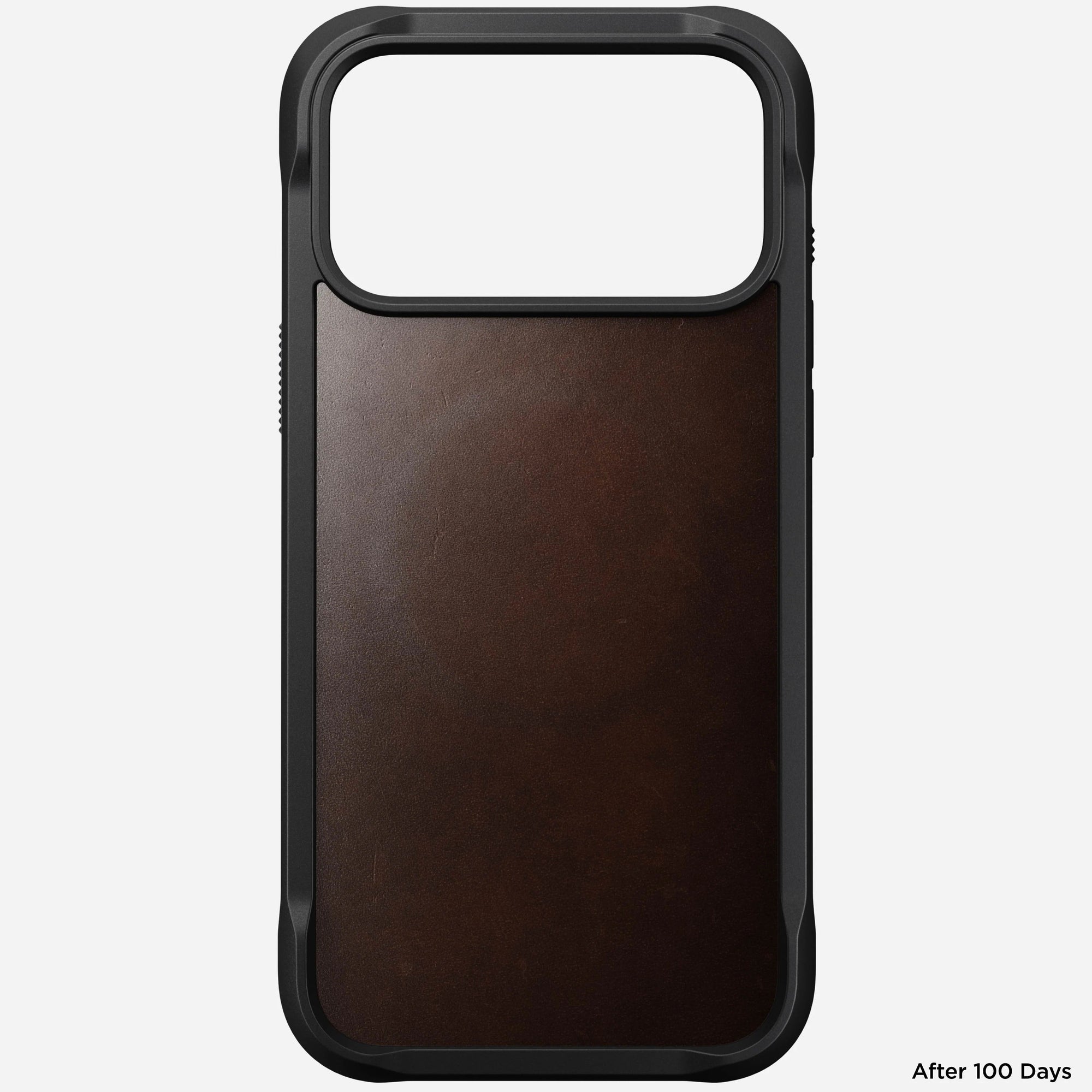 nomad rugged case for iphone 17 pro max rustic brown back protection