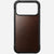 nomad rugged case for iphone 17 pro rustic brown front view