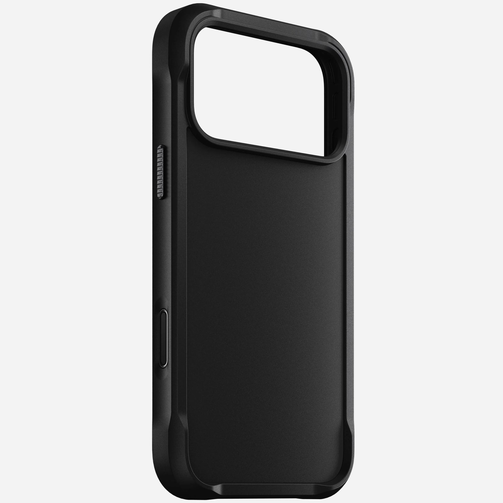 nomad rugged case for iphone 17 pro max black front view