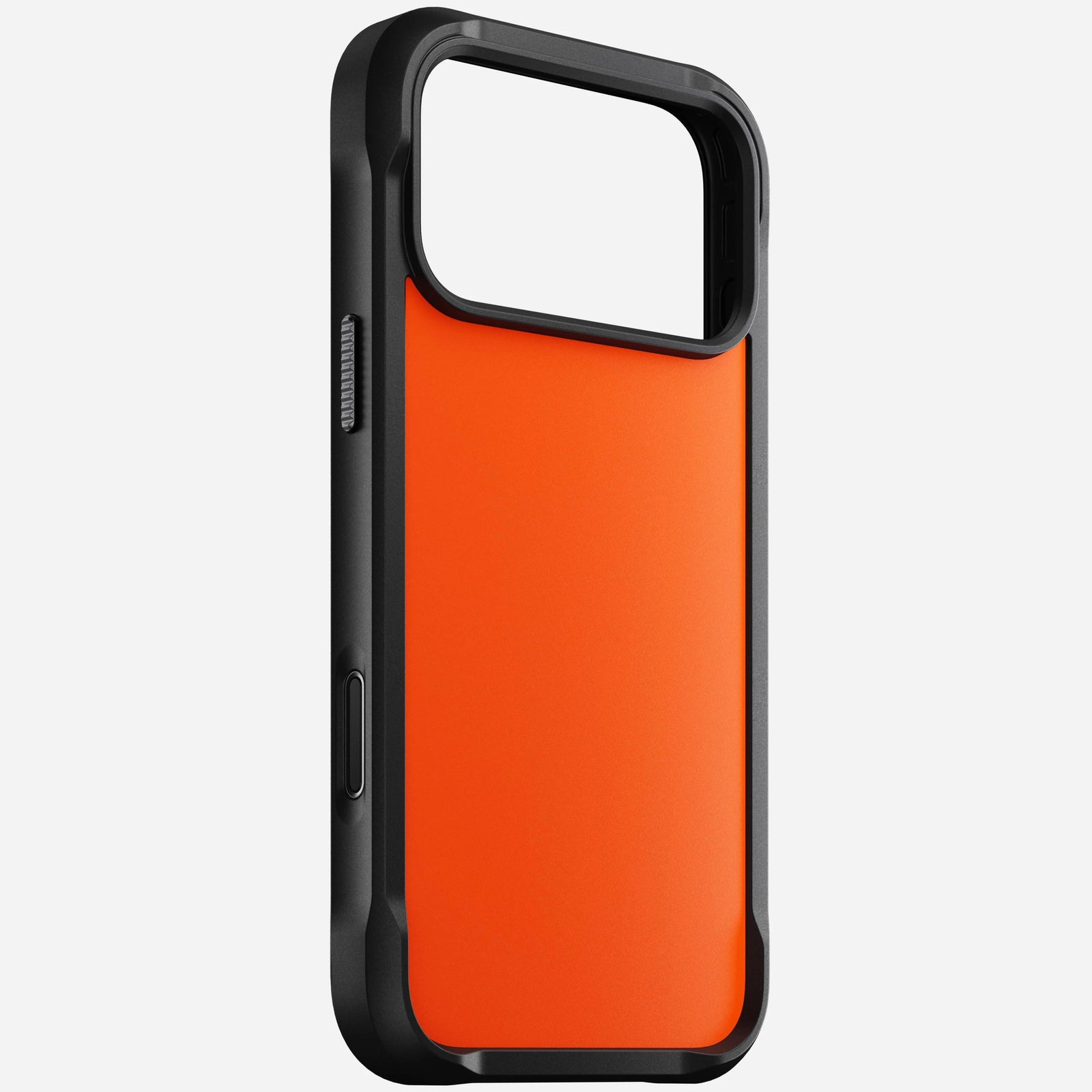 nomad rugged case for iphone 17 pro ultra orange front view