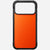 nomad rugged case for iphone 17 pro max ultra orange front view