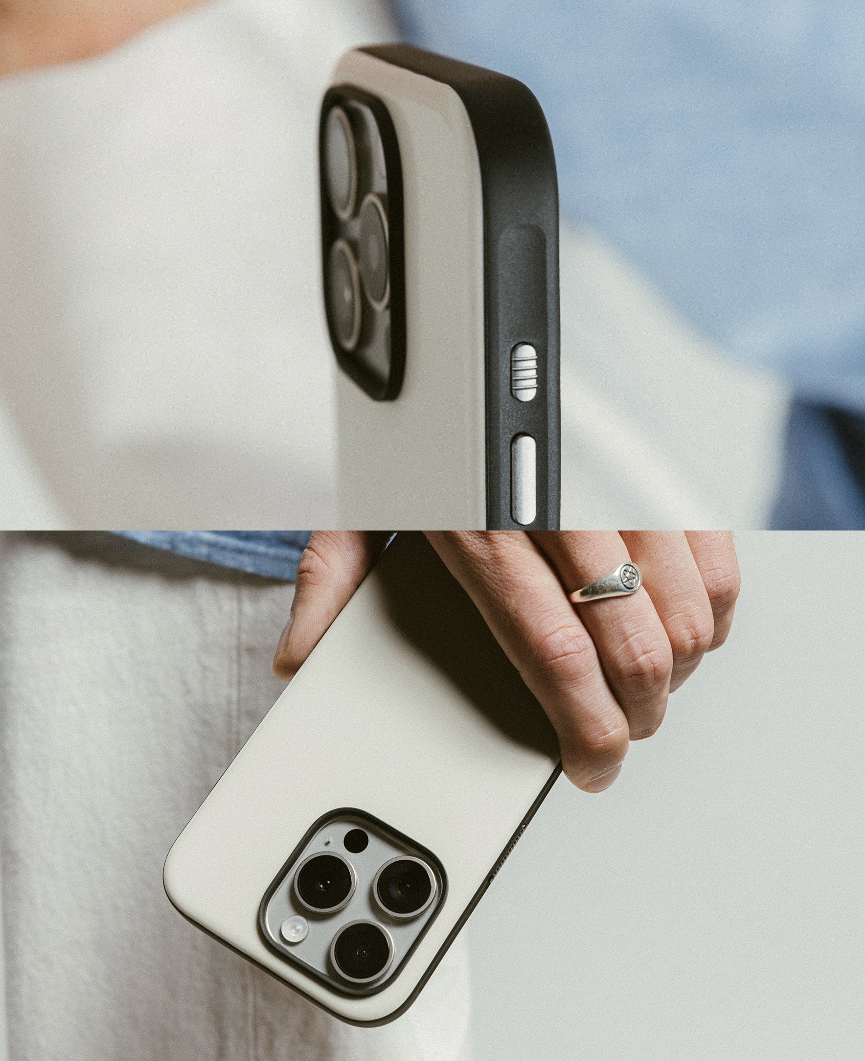 Nomad Rugged Case & MagSafe for iPhone 16 Pro Max 6.9 - Stone