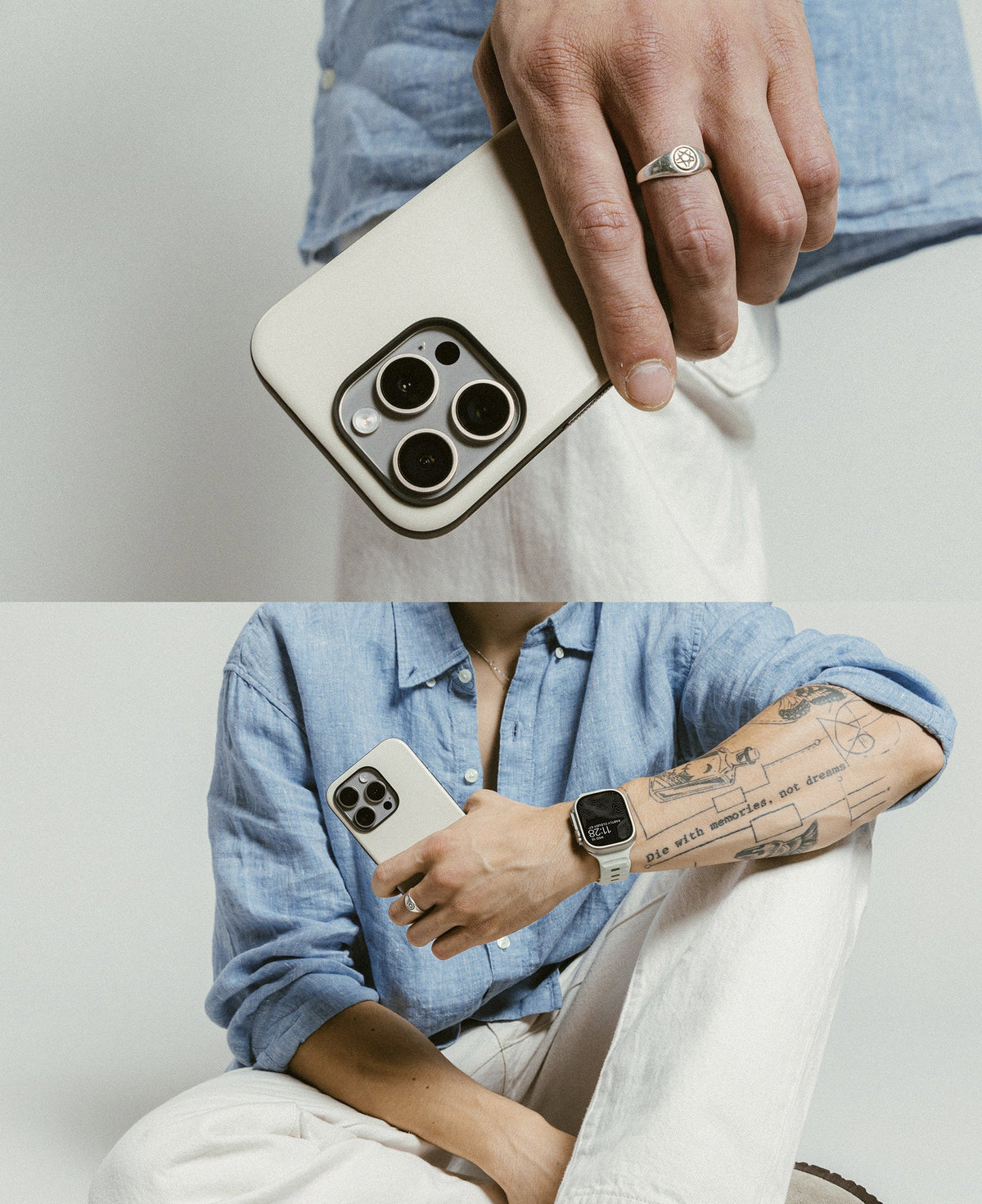 Nomad Rugged Case & MagSafe for iPhone 16 Pro Max 6.9 - Stone