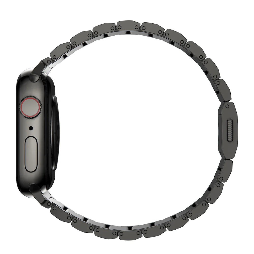 Nomad Stainless Steel Band for Apple Watch 42/44/45mm - Graphite