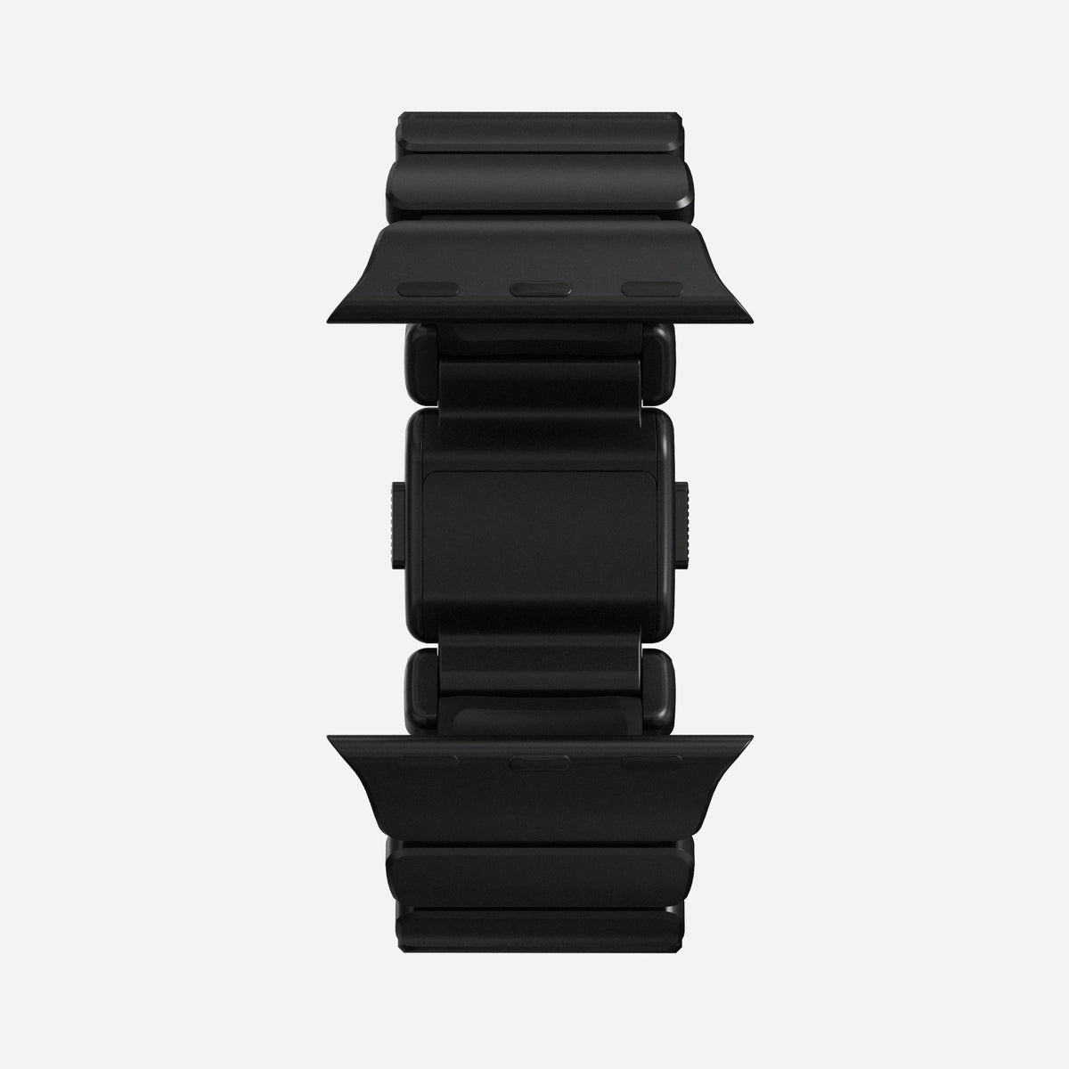 Nomad Stratos Titanium Apple Watch Ultra 1 - 3 / 42-49mm / Series 1-11 & SE - Black / Black - Mac Addict