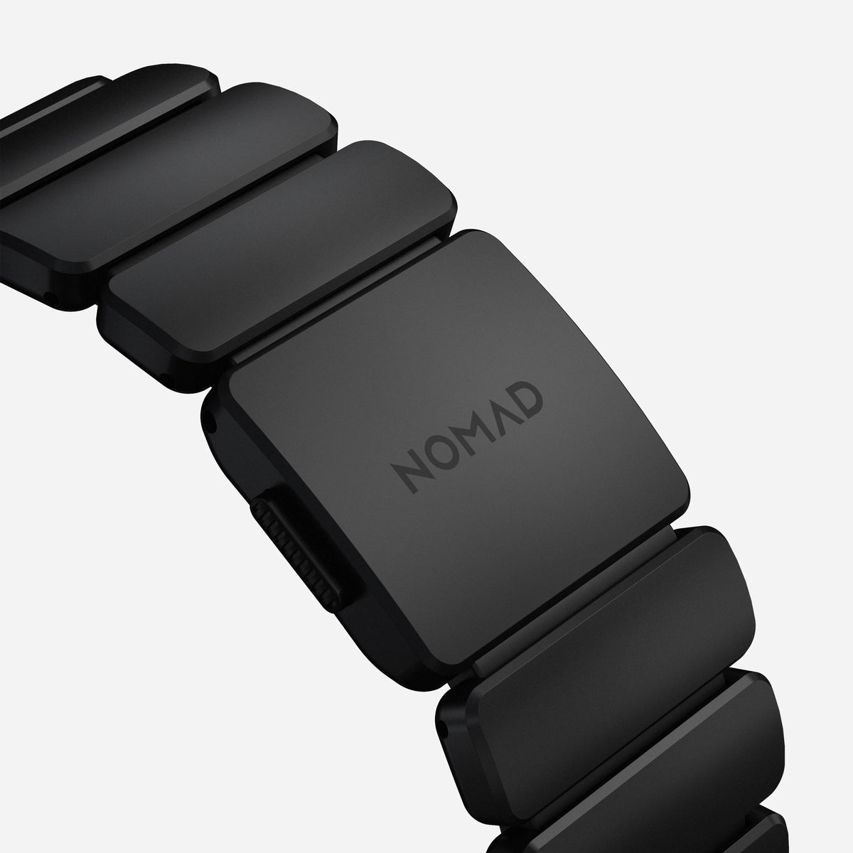 Nomad Stratos Titanium Apple Watch Ultra 1 - 3 / 42-49mm / Series 1-11 & SE - Black / Black - Mac Addict