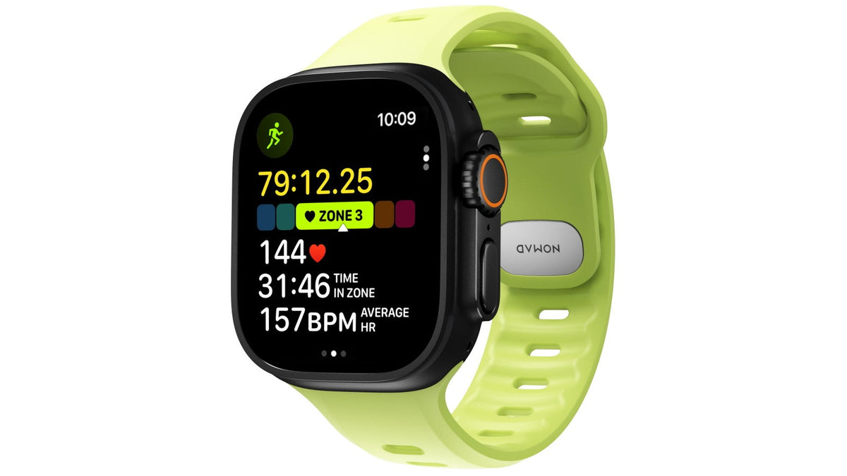 Nomad Tempo Band Apple Watch Ultra 1 - 3 / 45-49mm / Series 1-11 &amp; SE - Lumen - Mac Addict