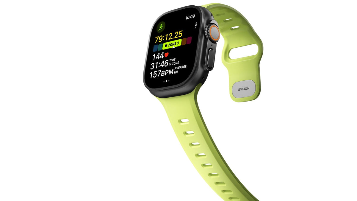 Nomad Tempo Band Apple Watch Ultra 1 - 3 / 45-49mm / Series 1-11 & SE - Lumen - Mac Addict