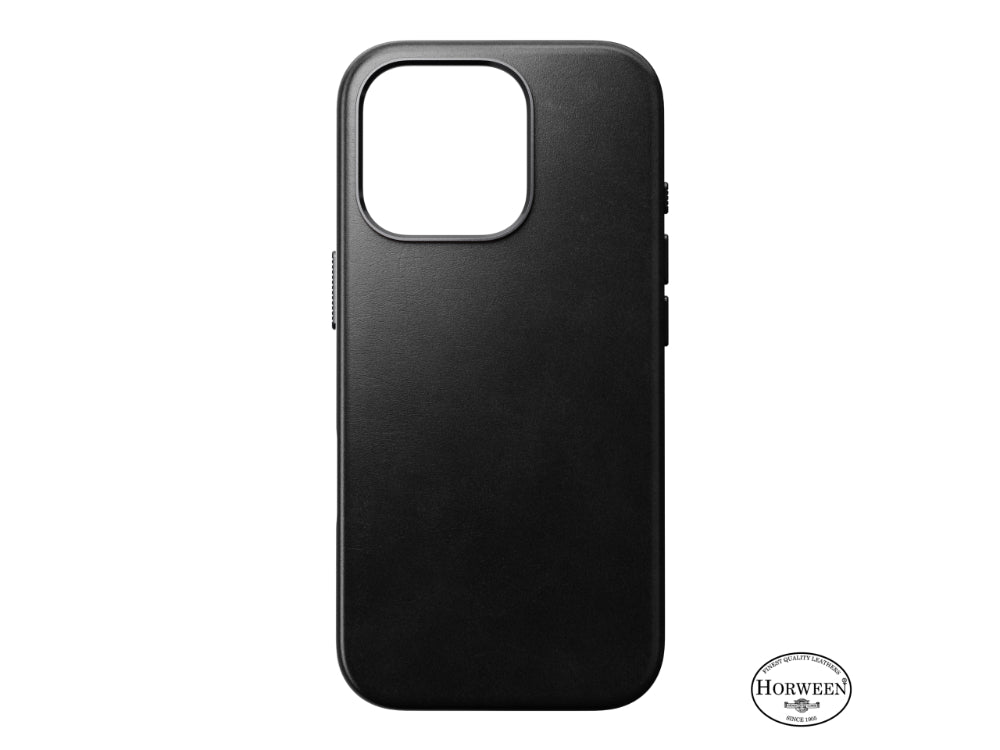 Nomad Traditional Horween Leather Case iPhone 16 Pro Max 6.9 - Black