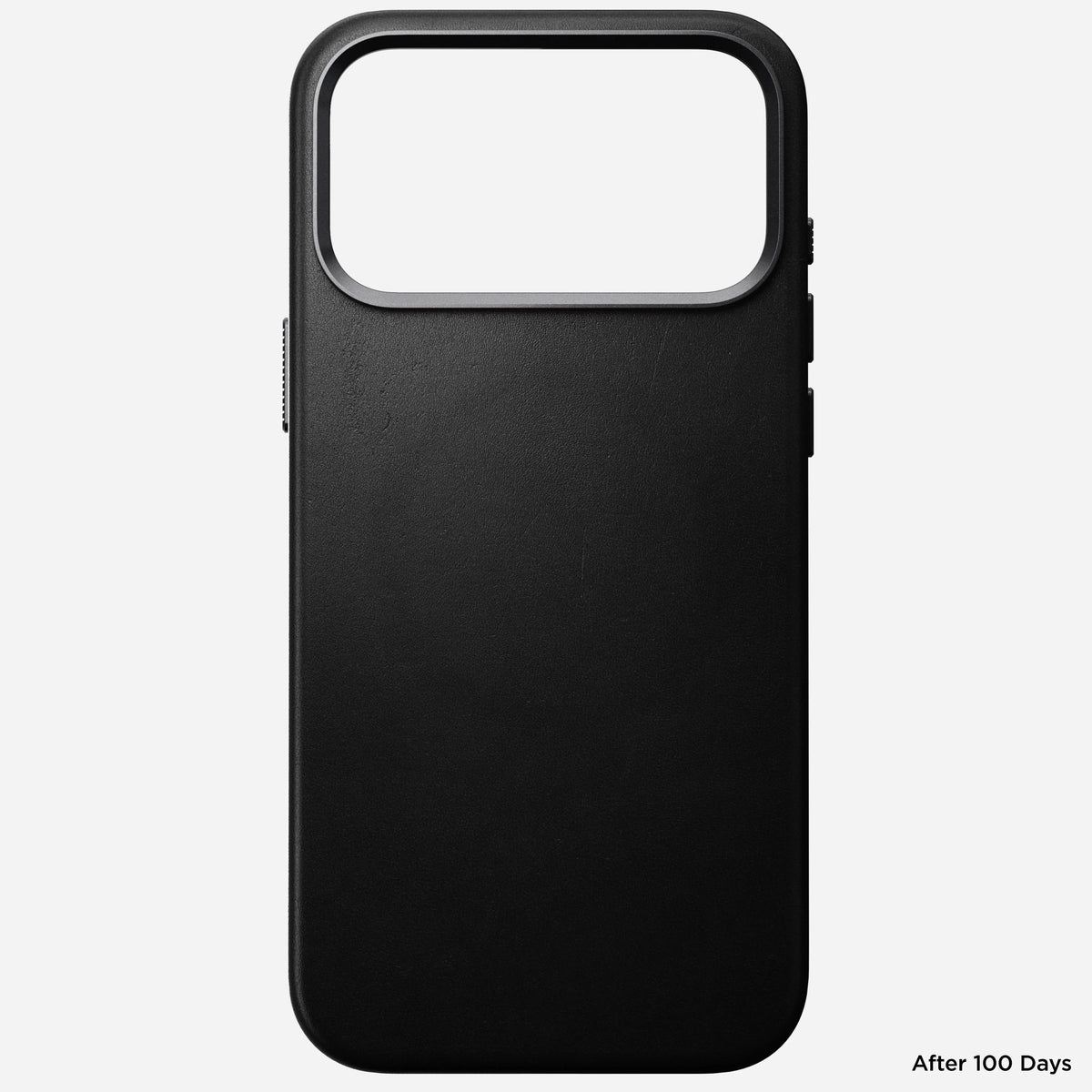 nomad leather case for iphone 17 pro black back protection