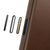 nomad leather case for iphone 17 pro brown side profile