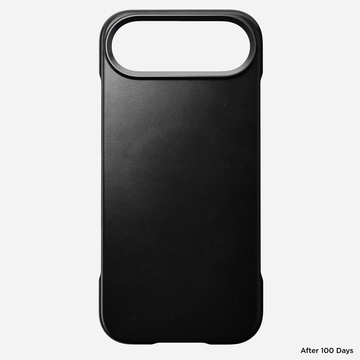 nomad horween case for iphone 17 air black patina finish