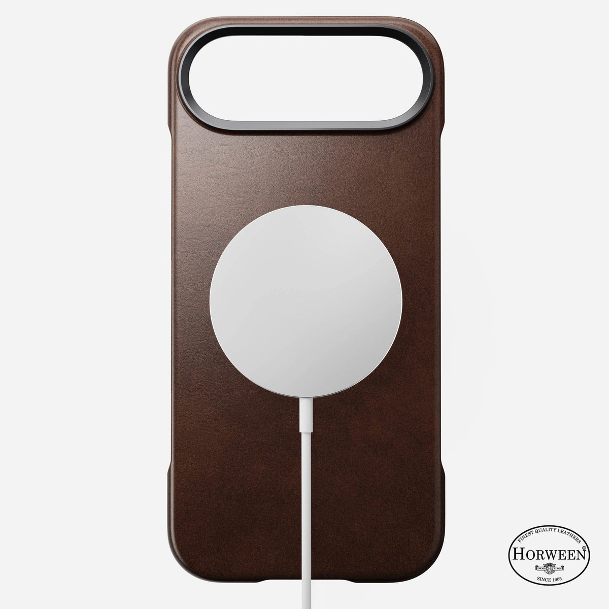 nomad horween case for iphone 17 air brown back protection