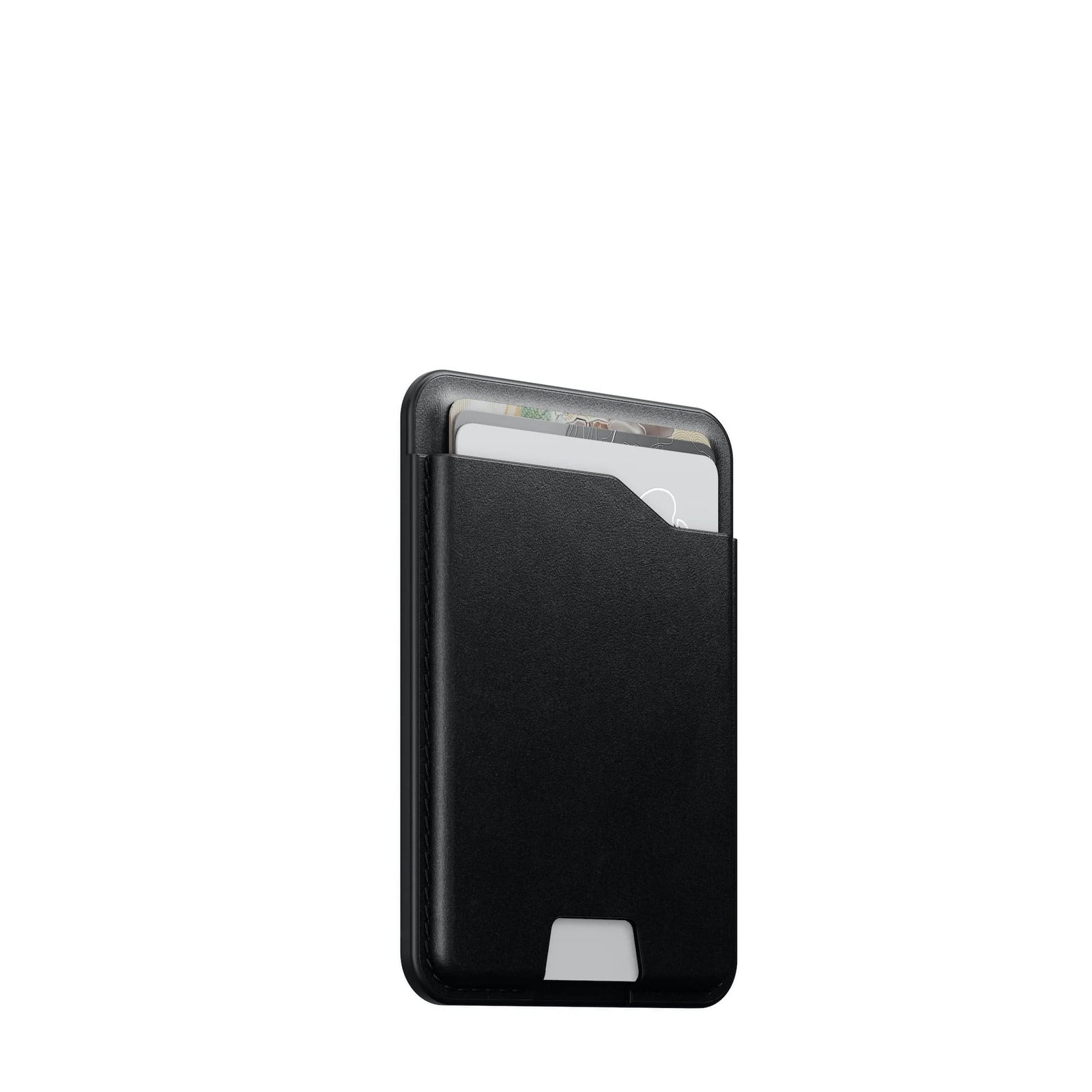 Nomad Leather Magsafe Wallet with Find My Tracking - Black - Mac Addict
