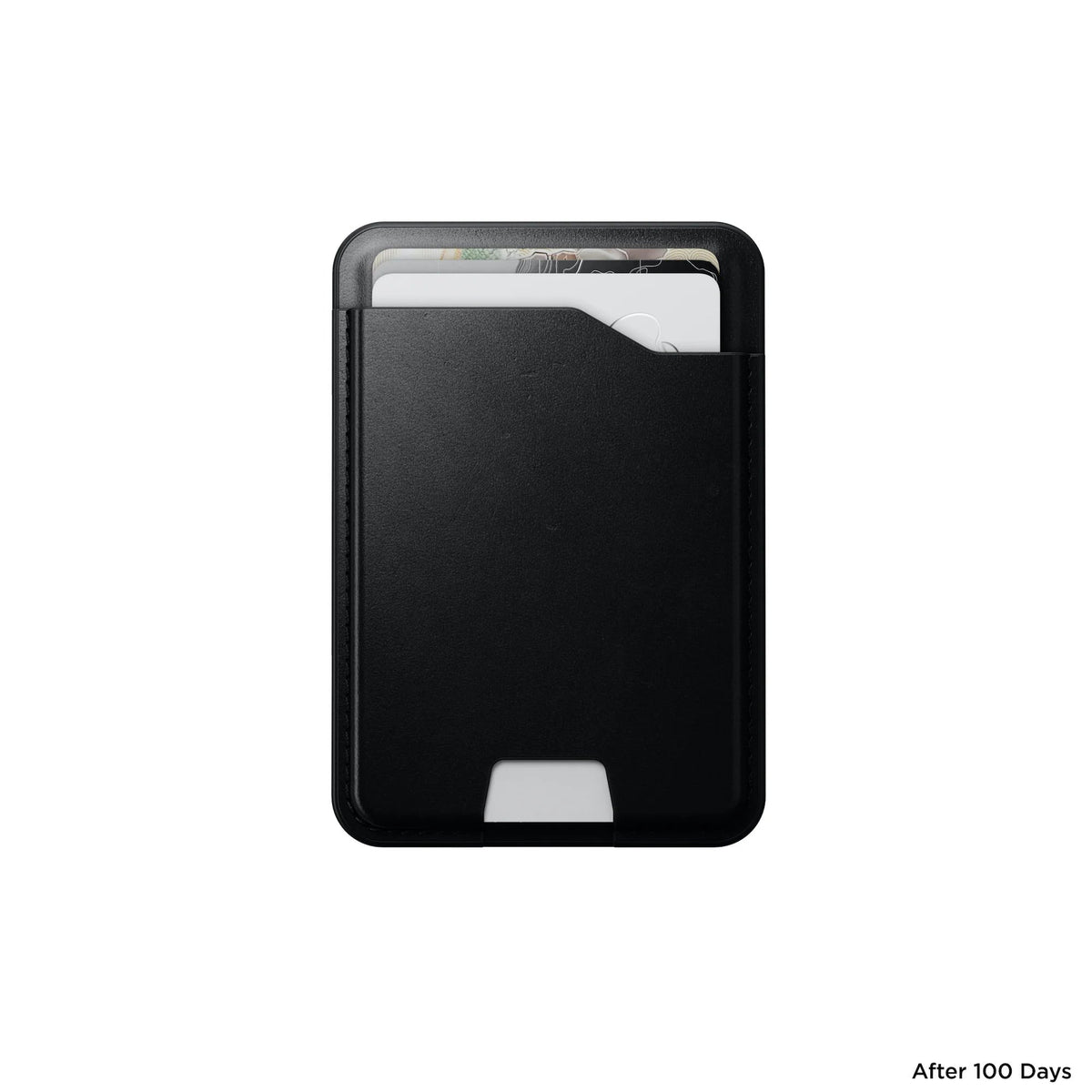 Nomad Leather Magsafe Wallet with Find My Tracking - Black - Mac Addict