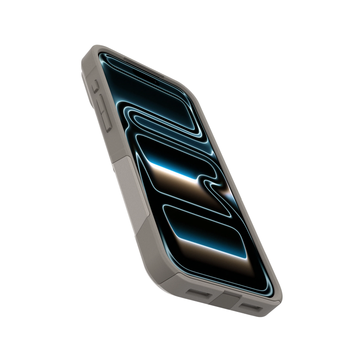 Commuter Case for iPhone 18 Pro 6.3 in Cottonwood Glen Grey - OtterBox