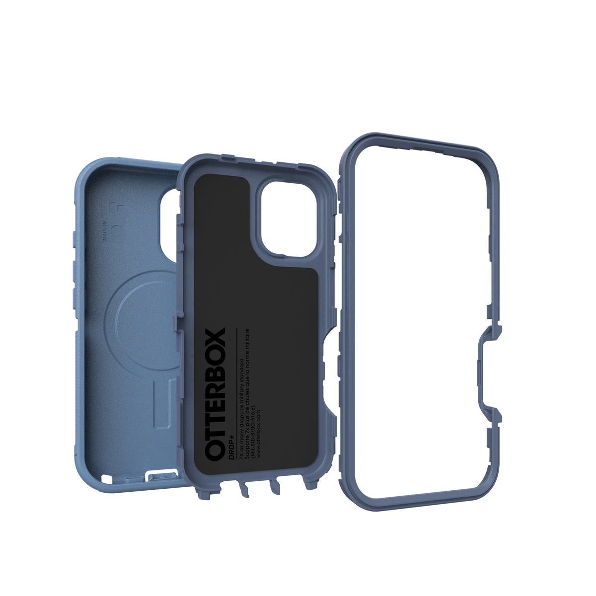 OtterBox Defender with MagSafe for iPhone 16 Pro 6.3" Case - Baby Blue Jeans