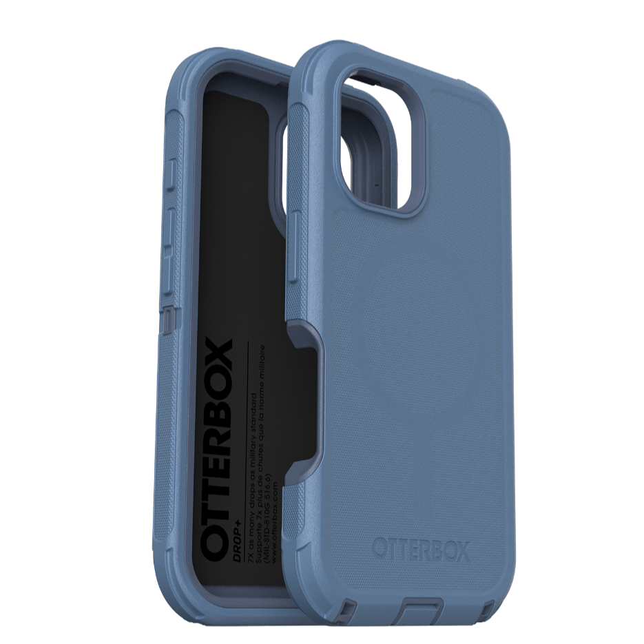 OtterBox Defender with MagSafe for iPhone 16 Pro 6.3" Case - Baby Blue Jeans