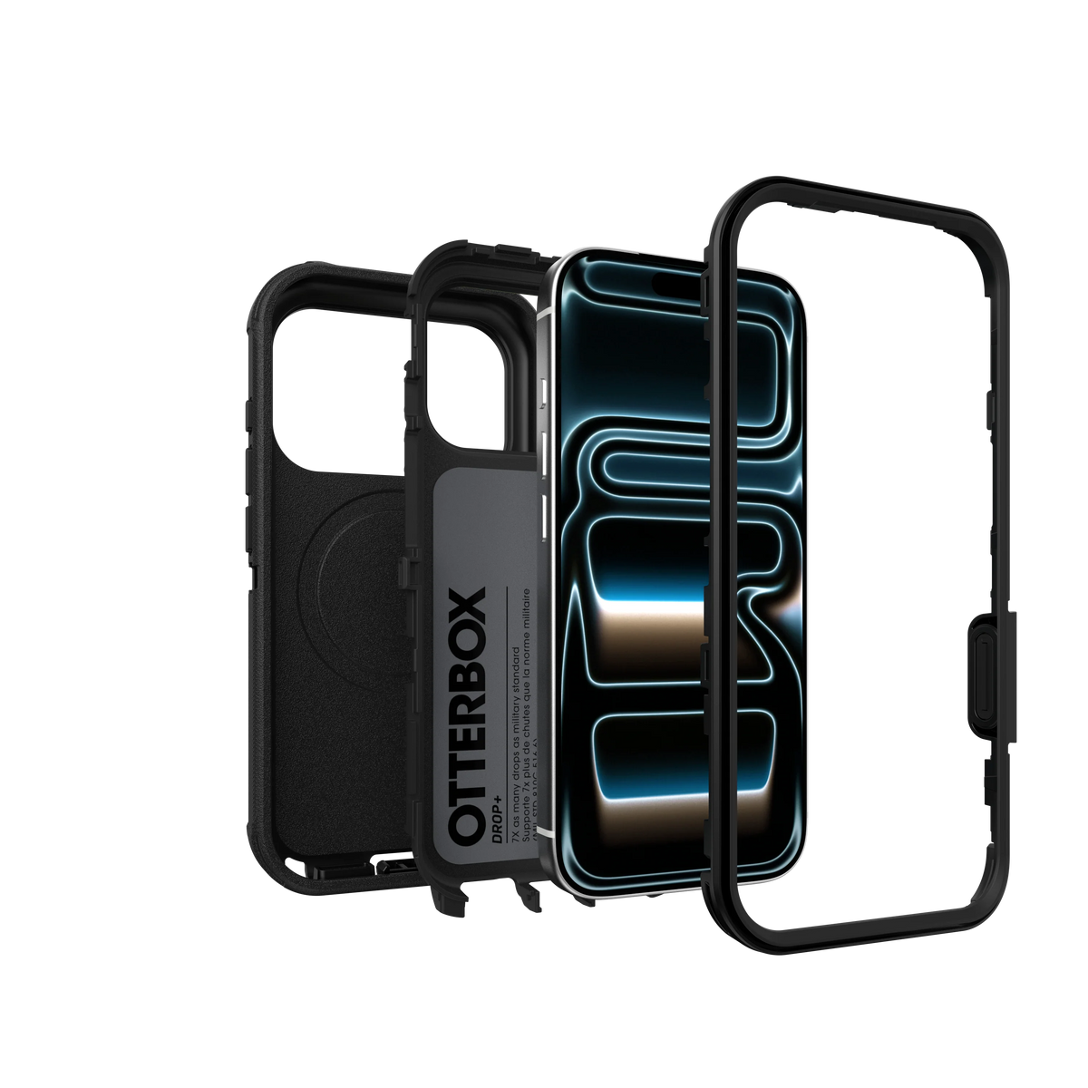 Defender Pro Case for iPhone 18 Pro 6.3 in Black - OtterBox