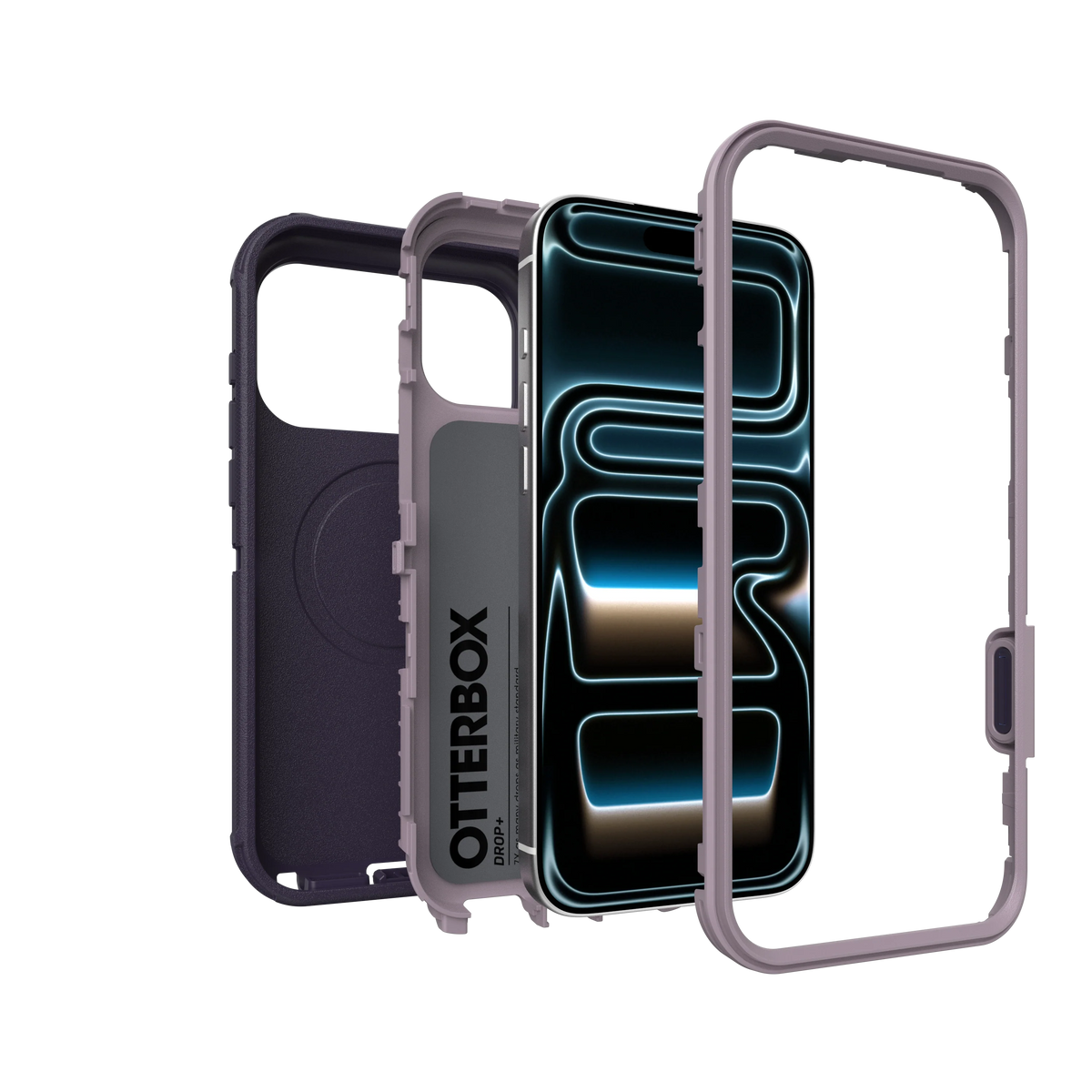Defender Pro Case for iPhone 18 Pro Max 6.9 in Adomania Purple - OtterBox