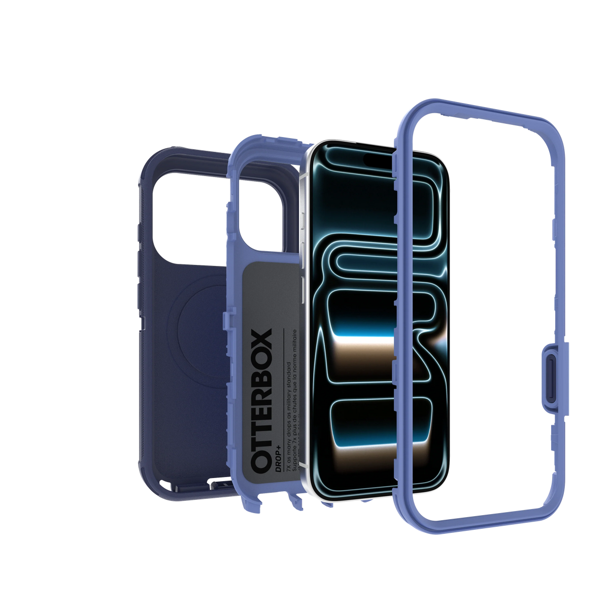 Defender Pro Case for iPhone 18 Pro Max 6.9 in Witherwill Blue - OtterBox
