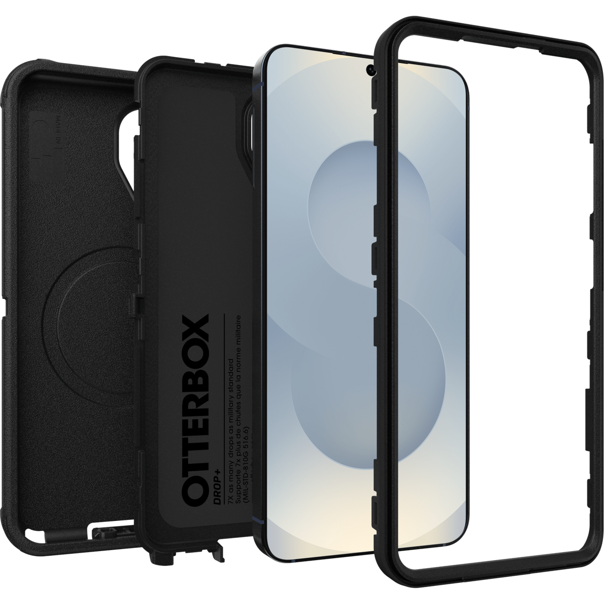 Otterbox Defender Pro Magnets for Samsung Galaxy S26 Plus - Black