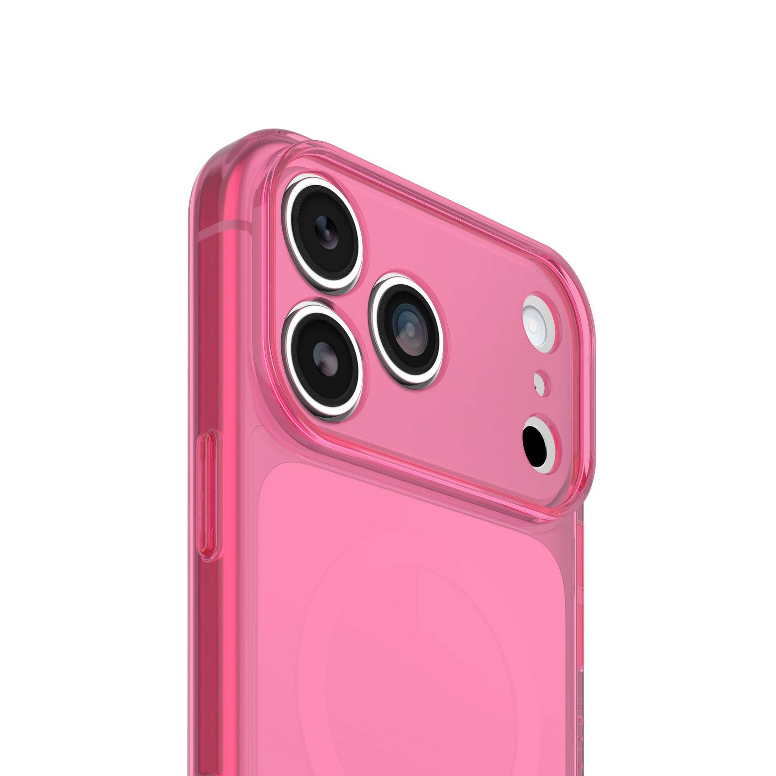 Lumen Case for iPhone 18 Pro 6.3 in Heartspur Translucent Pink - OtterBox