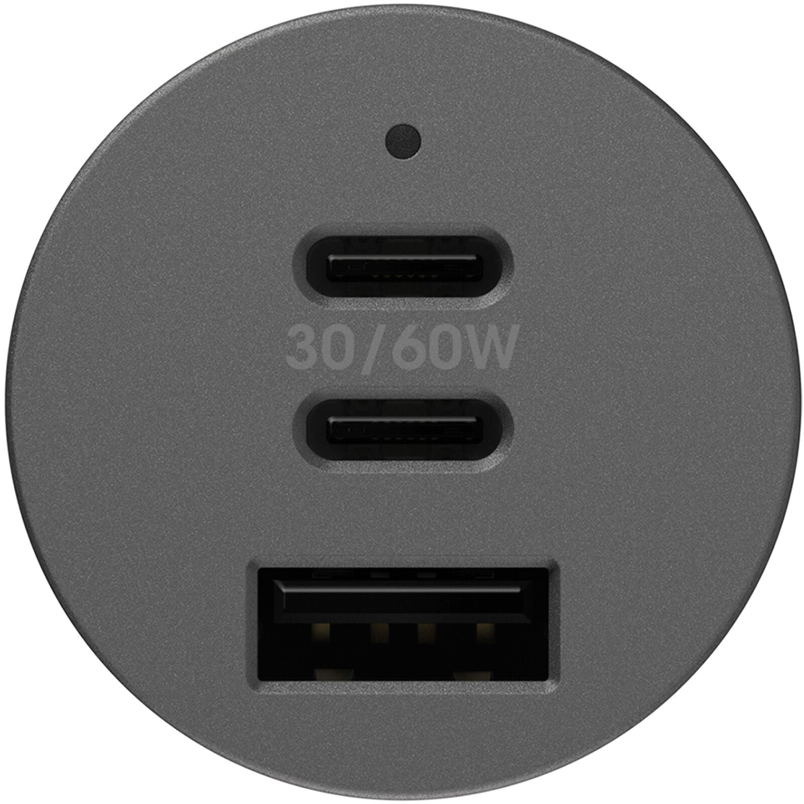 Otterbox Premium 72W Car Charger with Triple USB Ports - Black