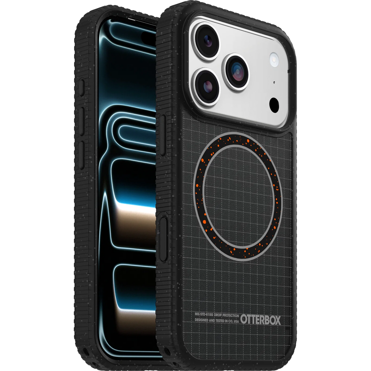 Sole Case for iPhone 18 Pro Max 6.9 in Midnight Circuit Black - OtterBox