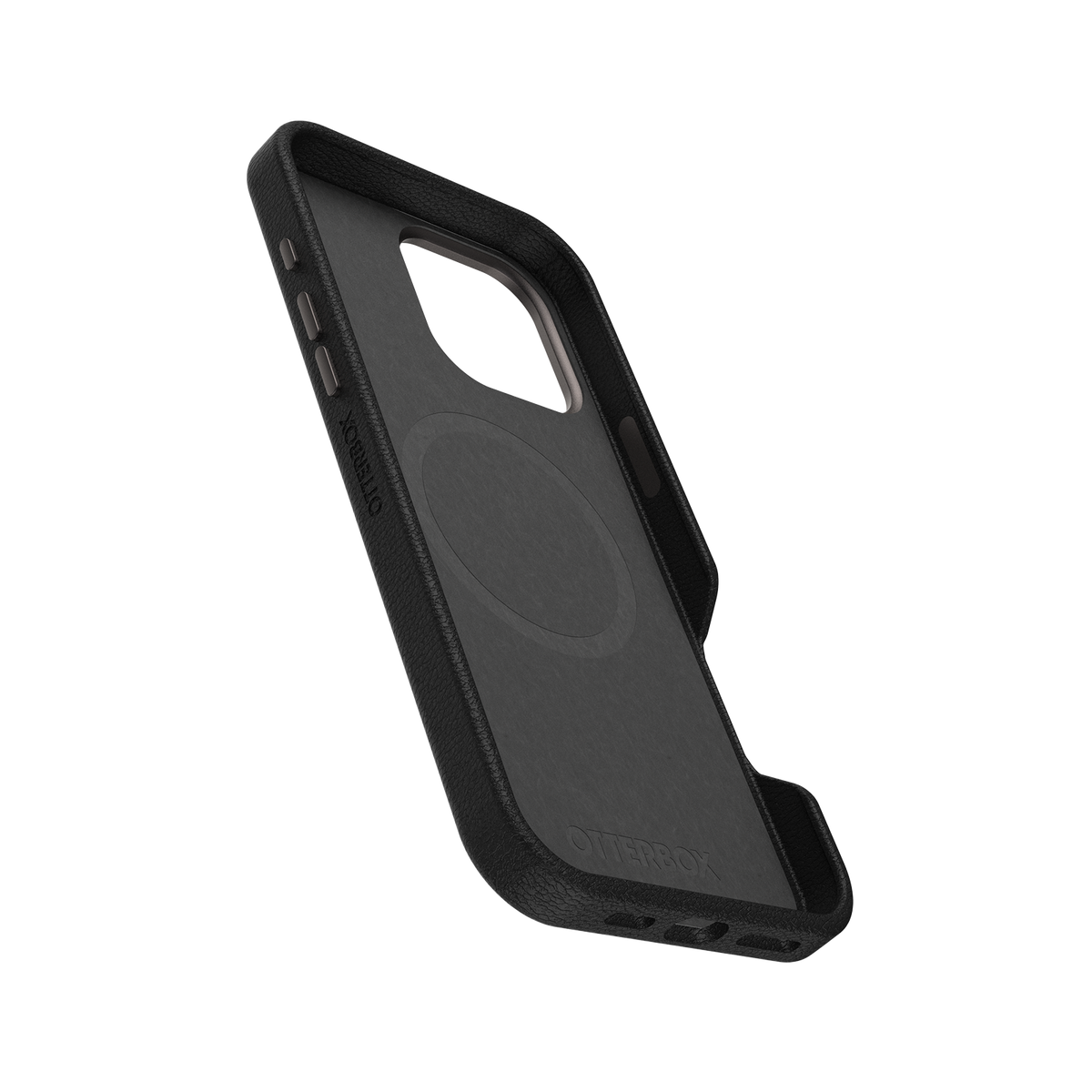 OtterBox Symmetry Cactus Leather Case for iPhone 16 Plus 6.7- Noir Ash