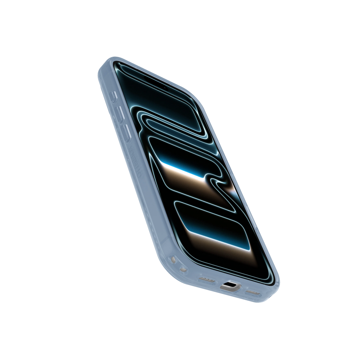 Symmetry Stand Case for iPhone 18 Pro 6.3 in Aether Clear Blue - OtterBox