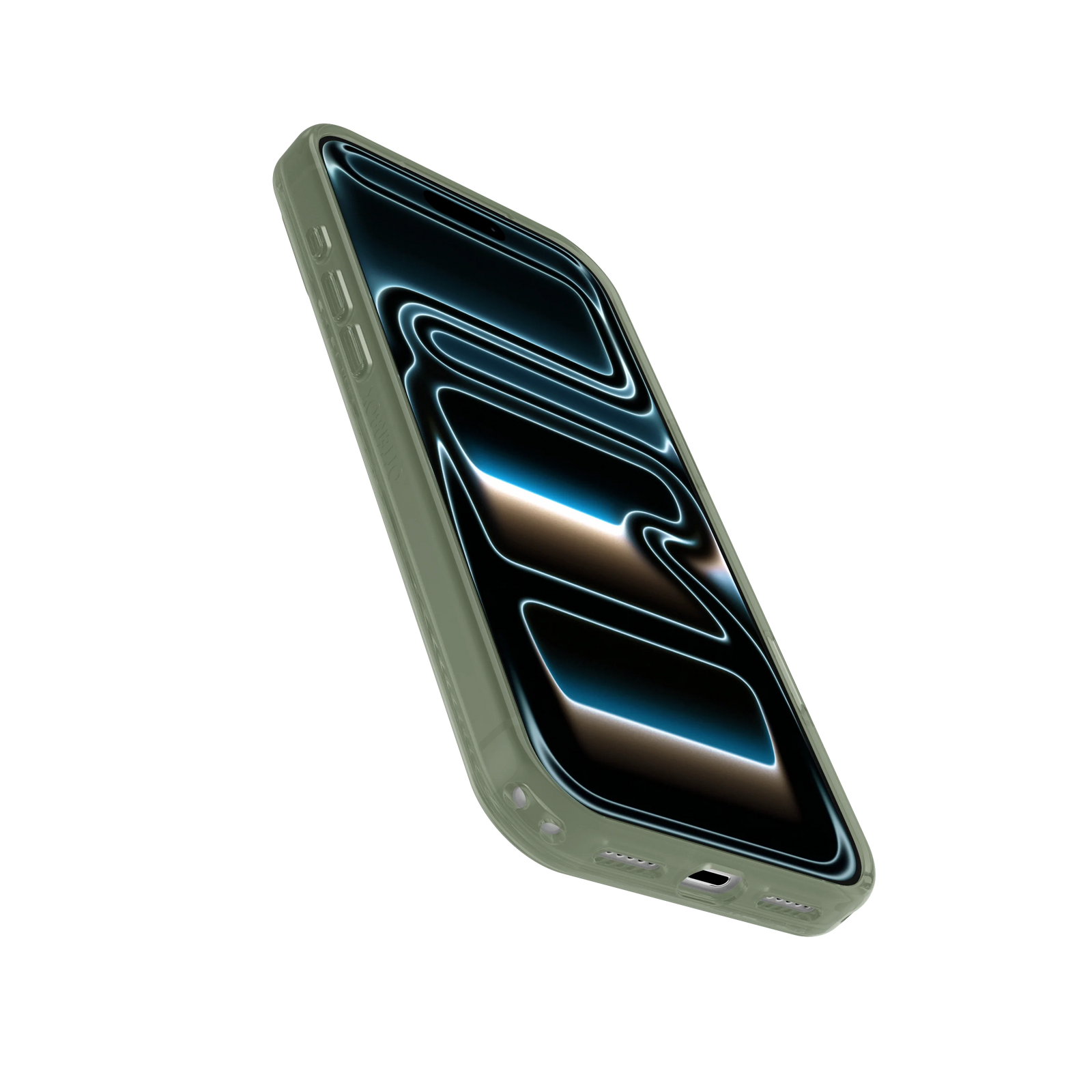 Symmetry Stand Case for iPhone 18 Pro Max 6.9 in Calyx Clear Green - OtterBox